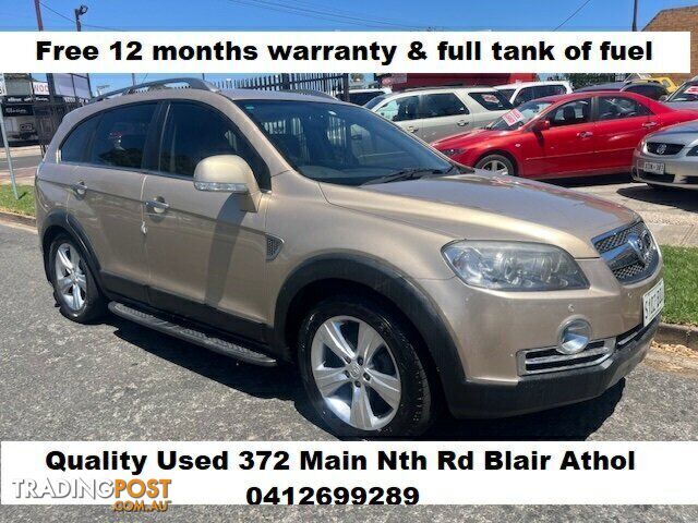 2008 HOLDEN CAPTIVA CG  WAGON