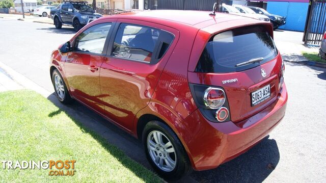 2012 HOLDEN BARINA TM  HATCHBACK