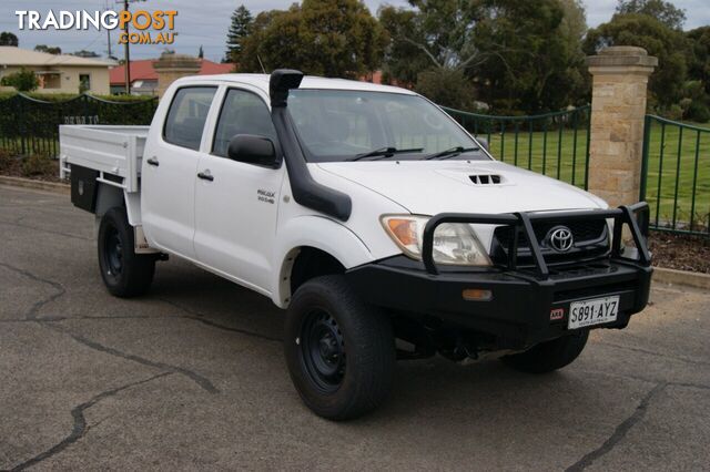 2008 TOYOTA HILUX KUN26R  DUAL CAB CHASSIS