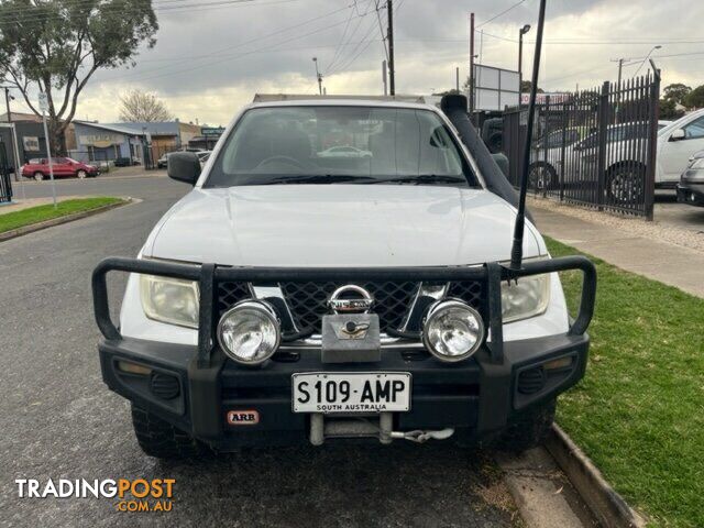 2011 NISSAN NAVARA D40  KING CAB CHASSIS