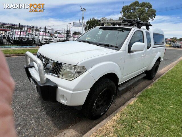 2013 NISSAN NAVARA D40  KING CAB PICKUP