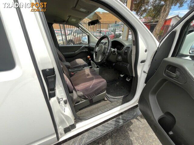 2013 NISSAN NAVARA D40  KING CAB PICKUP