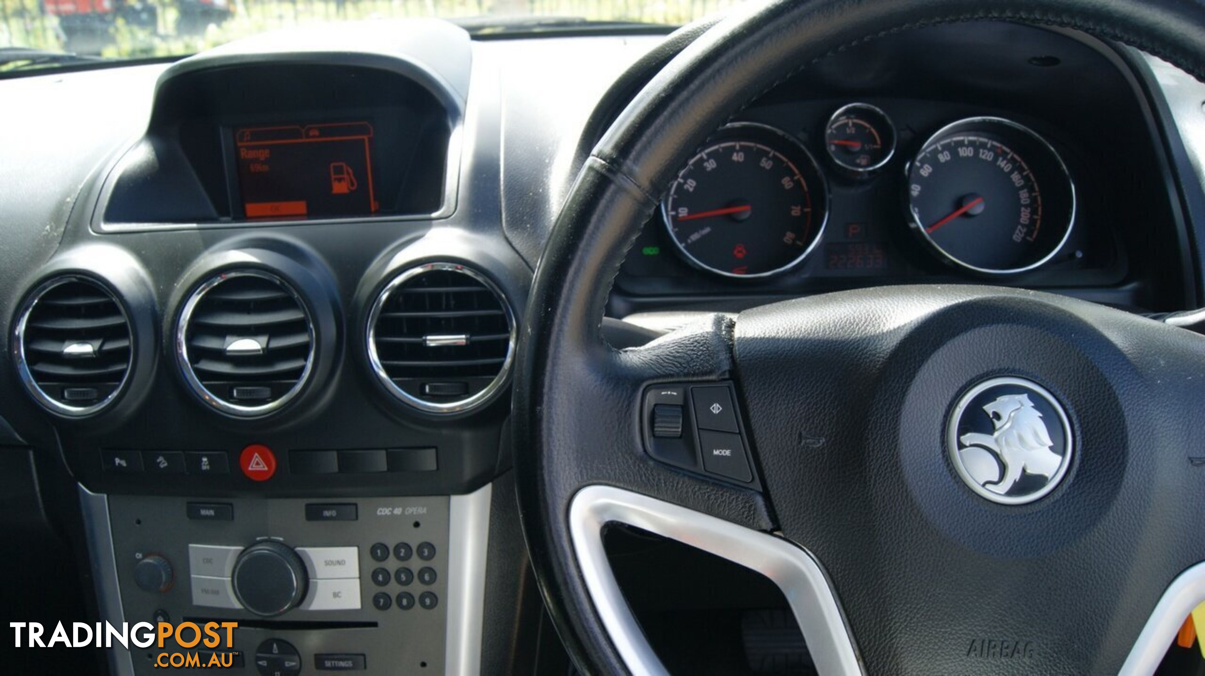 2012 HOLDEN CAPTIVA CG  WAGON