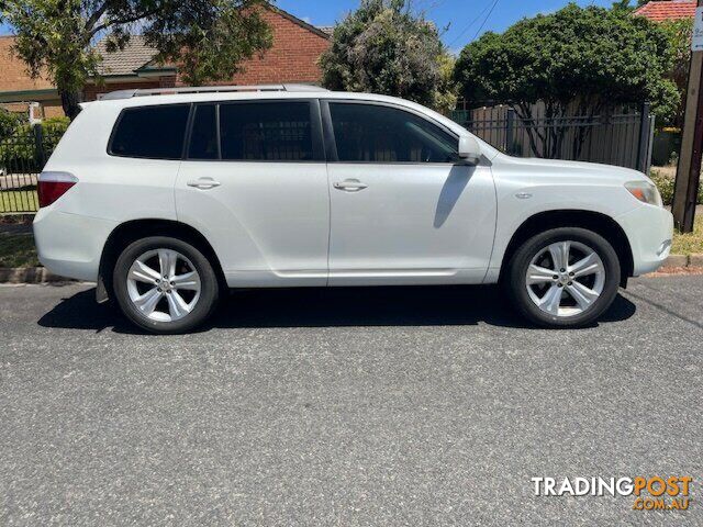 2009 TOYOTA KLUGER GSU40R  WAGON