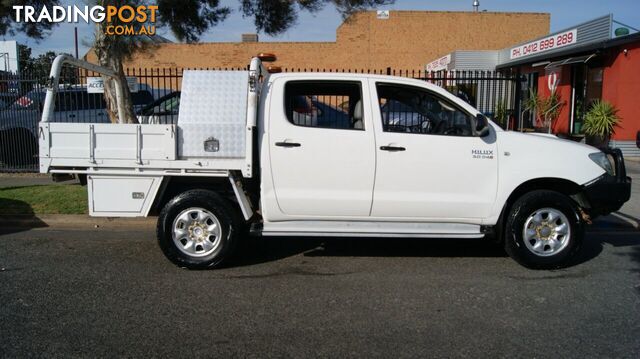 2010 TOYOTA HILUX KUN26R  DUAL CAB CHASSIS