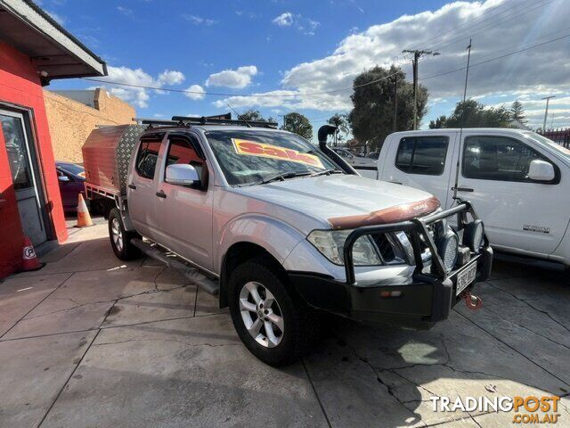 2013 NISSAN NAVARA D40 DUAL CAB CHASSIS