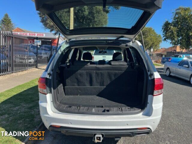 2013 FORD TERRITORY SZ  WAGON