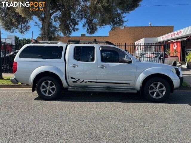 2009 NISSAN NAVARA D40  DUAL CAB PICK-UP