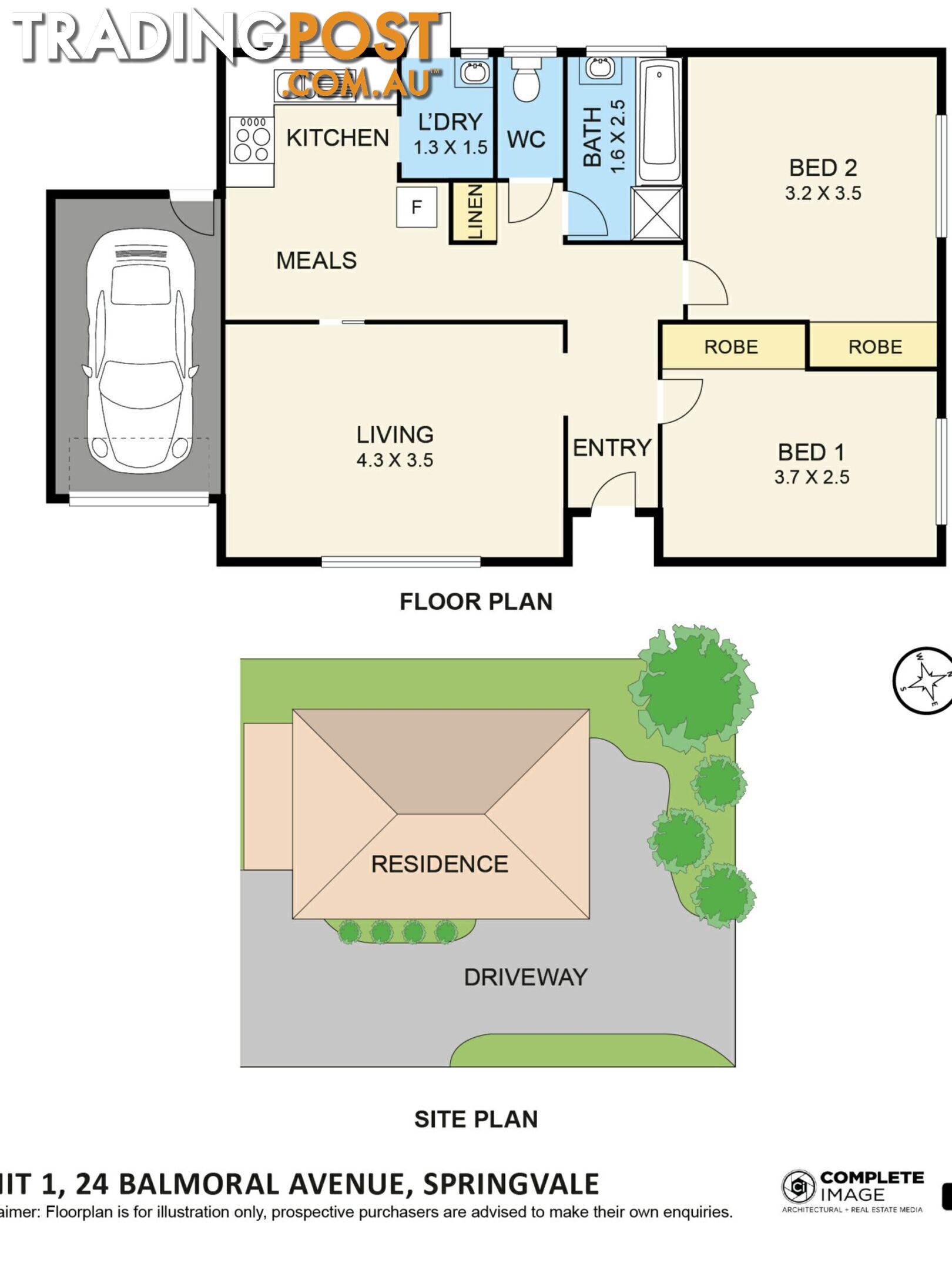 1&2/24 Balmoral Avenue SPRINGVALE VIC 3171