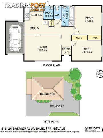 1&2/24 Balmoral Avenue SPRINGVALE VIC 3171