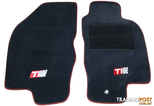 Genuine Alfa Romeo 156 Ti Carpet Mat SET Black Front Mats