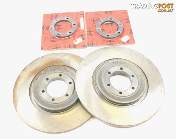 60750750 Genuine Front Brake Discs Alfa Sud Alfasud