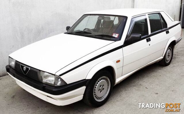Parts or Repair Alfa Romeo 75 Twin Spark TS Manual White Original Car Transaxle...