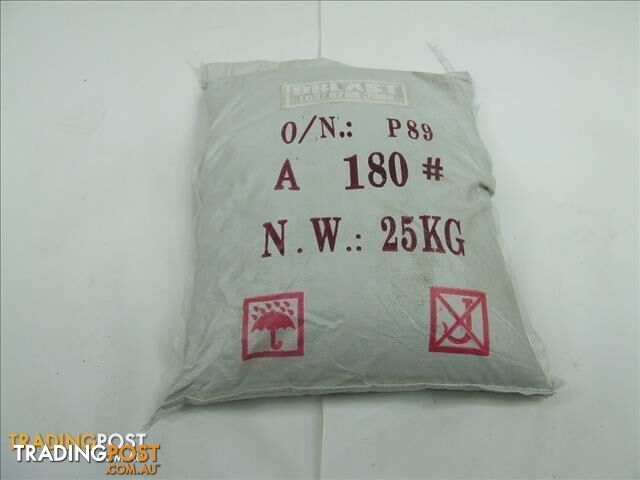 Aluminium Oxide 180 Grade Sandblast Abrasive 25kg Bag Sandblasting