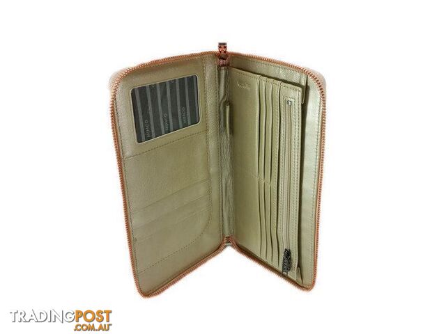 Mimco Foundation Turnlock Travel Wallet Clutch Purse BNWT - photo 2 of 3