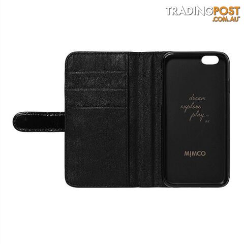 Mimco Iphone 7 or 7 Plus & 6 or 6 Plus Flip Cases Black BNWT - photo 3 of 4