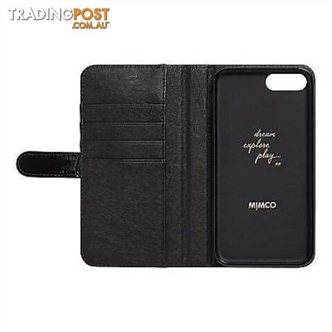 Mimco Iphone 7 or 7 Plus & 6 or 6 Plus Flip Cases Black BNWT - photo 4 of 4