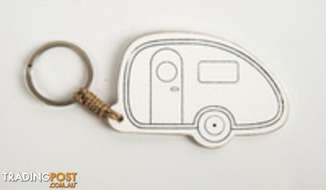 KEYCHAIN CARAVAN WITH REIMO LOGO