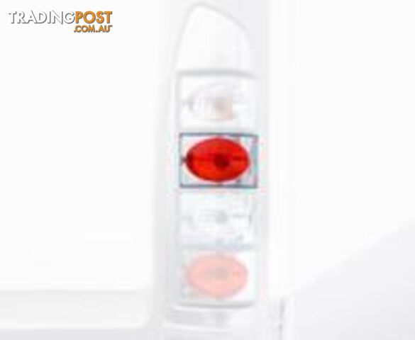 TAIL LIGHT WITH BRAKE LIGHT WITHOUT SIDE MARKINGS - CHROME