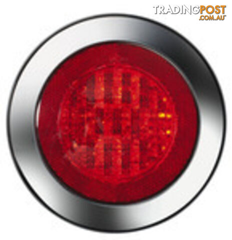 LED FOG TAIL LAMP WITH REFLECTOR, 12V, 4W, RED