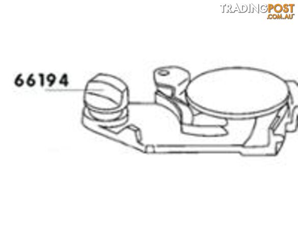 SLIDING KNOB WASTE TANKC200