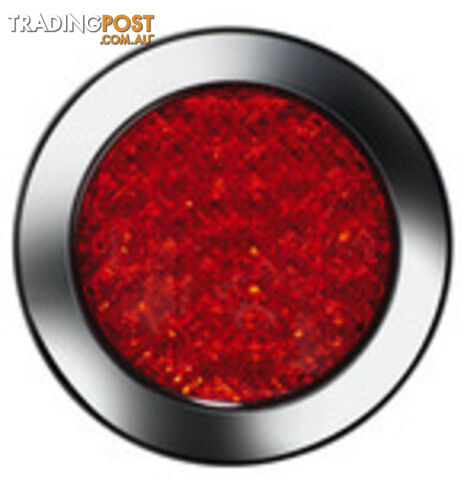 LED FOG TAIL LAMP 12V, 4W, RED IP 67, 500MM CABLE
