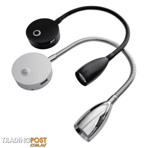 CARAVAN READING LIGHTS-USB INCLUDED