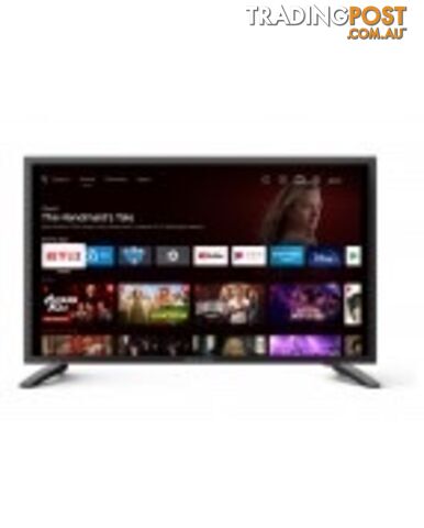 Majestic GTV1900DA 12 Volt 19  Android TV with DVD and Chromecast Built in (one only damaged box)