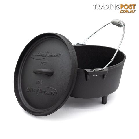 AUSSIE TRAVELLER CAST IRON COOKING SET 10 PIECE/ COLLECT INSTORE ONLY DUE TO WEIGHT - photo 5 of 6