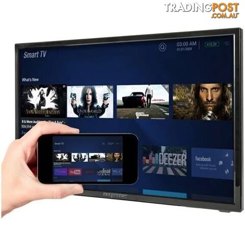 Majestic 27 smart led tv/dvd/bluetooth/screen mirroring