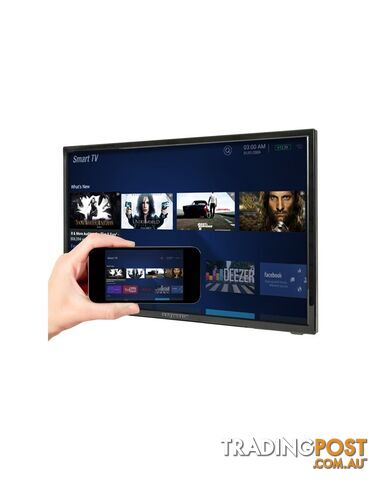 Majestic rv 24  smart tv with screen mirroring