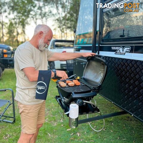 BBQarm-NEW RELEASE under chassis mount to suit Weber Q - photo 2 of 3