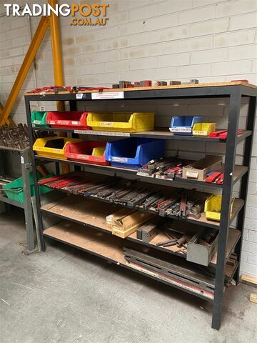 Fabricated Steel Shelving Unit