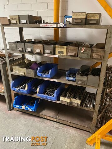 Fabricated Steel Shelving Unit