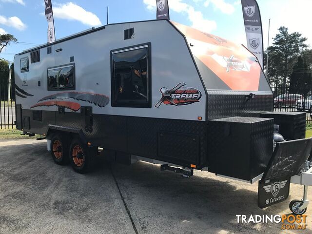 2021 JB CARAVANS 20.6 DIRT RJBOAD EXTREME REAR DOOR