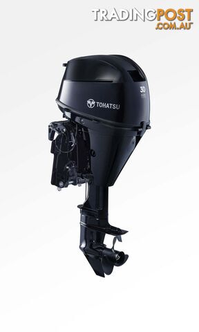 Tohatsu MFS30C L Long Shaft Manual Start, 4-Stroke, 20" shaft - Batteryless EFI