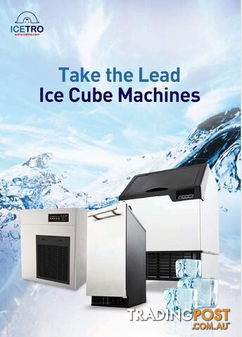 Icetro commercial ice making machine at genuine runout stock sale below landed cost prices.