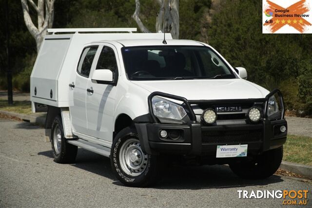 2019 ISUZU D-MAX SX DUAL CAB MY19 CAB CHASSIS