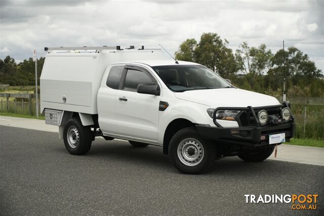 2016 FORD RANGER XL EXTENDED CAB PX MKII CAB CHASSIS