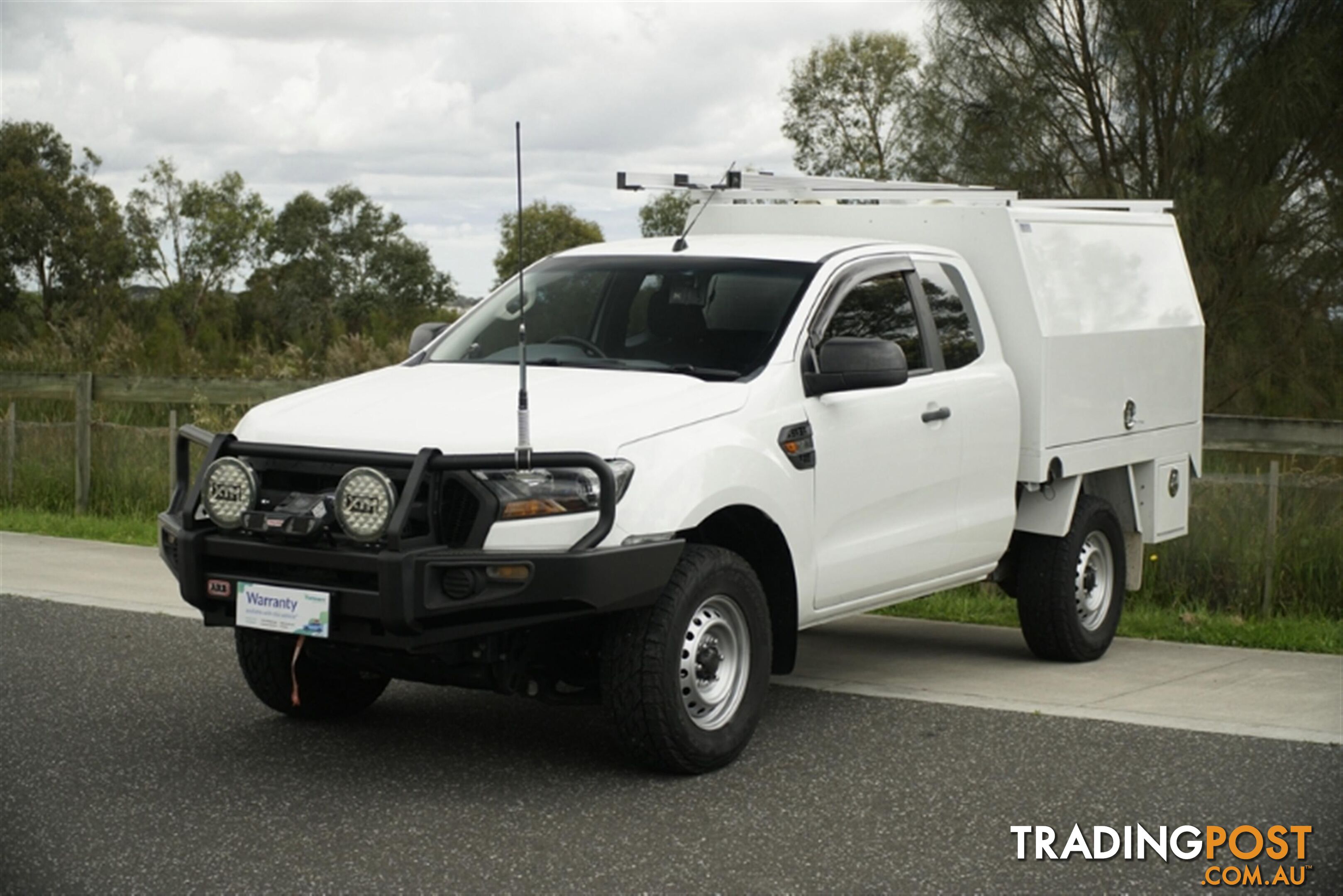 2016 FORD RANGER XL EXTENDED CAB PX MKII CAB CHASSIS