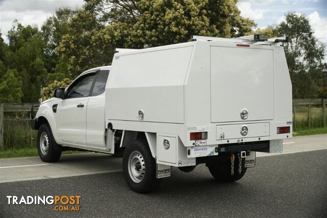 2016 FORD RANGER XL EXTENDED CAB PX MKII CAB CHASSIS