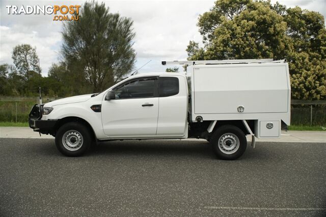 2016 FORD RANGER XL EXTENDED CAB PX MKII CAB CHASSIS