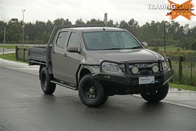 2017 ISUZU D-MAX SX DUAL CAB MY17 CAB CHASSIS