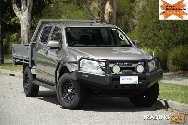 2017 ISUZU D-MAX SX DUAL CAB MY17 CAB CHASSIS