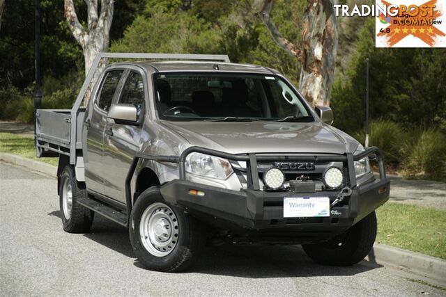 2017 ISUZU D-MAX SX DUAL CAB MY17 CAB CHASSIS