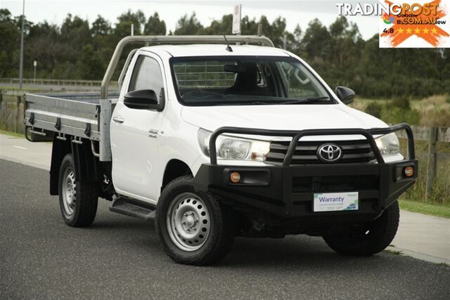 2016 TOYOTA HILUX SR SINGLE CAB GUN126R CAB CHASSIS