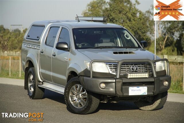 2012 TOYOTA HILUX SR DUAL CAB KUN26R MY12 UTILITY