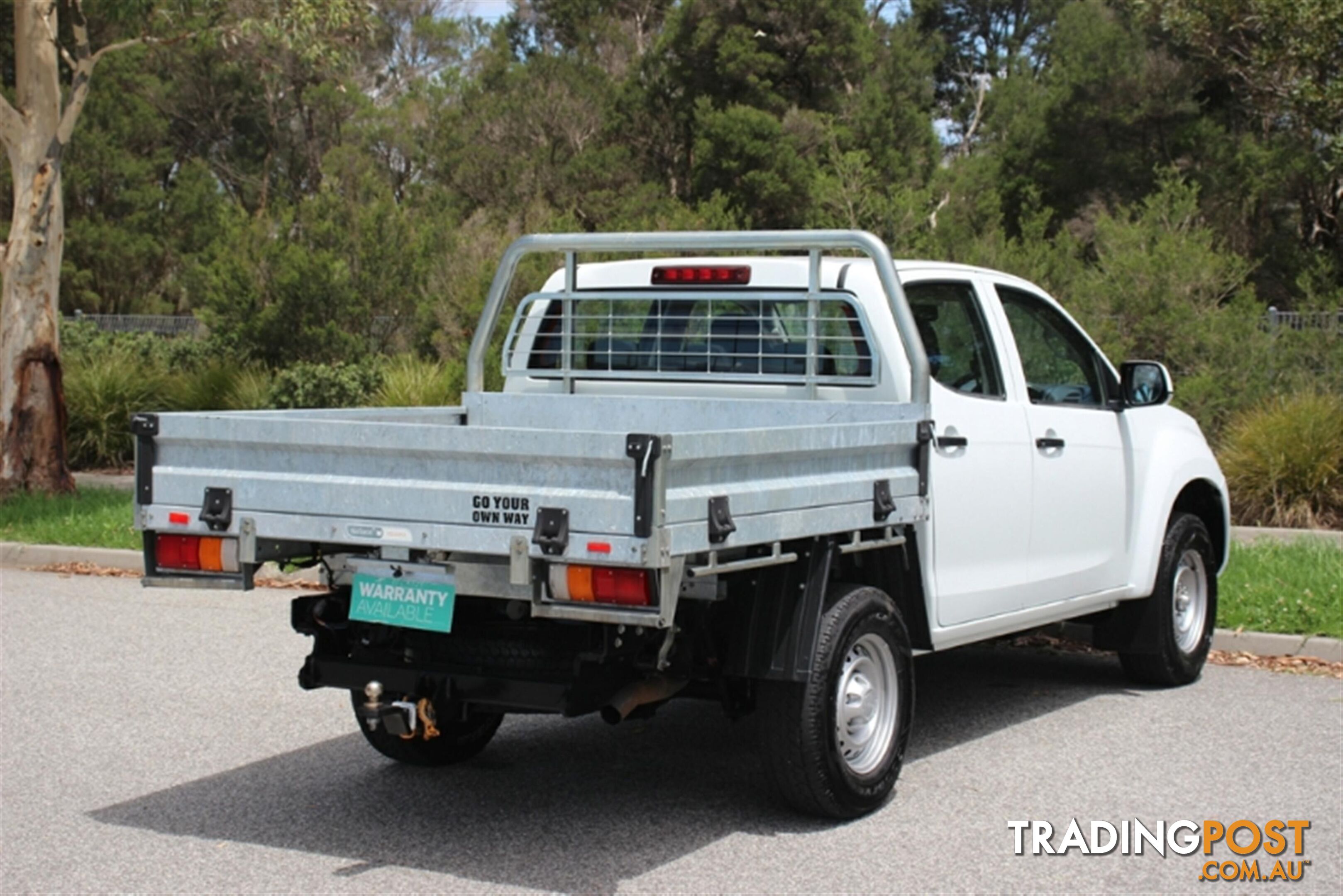 2016 ISUZU D-MAX SX DUAL CAB MY15.5 CAB CHASSIS