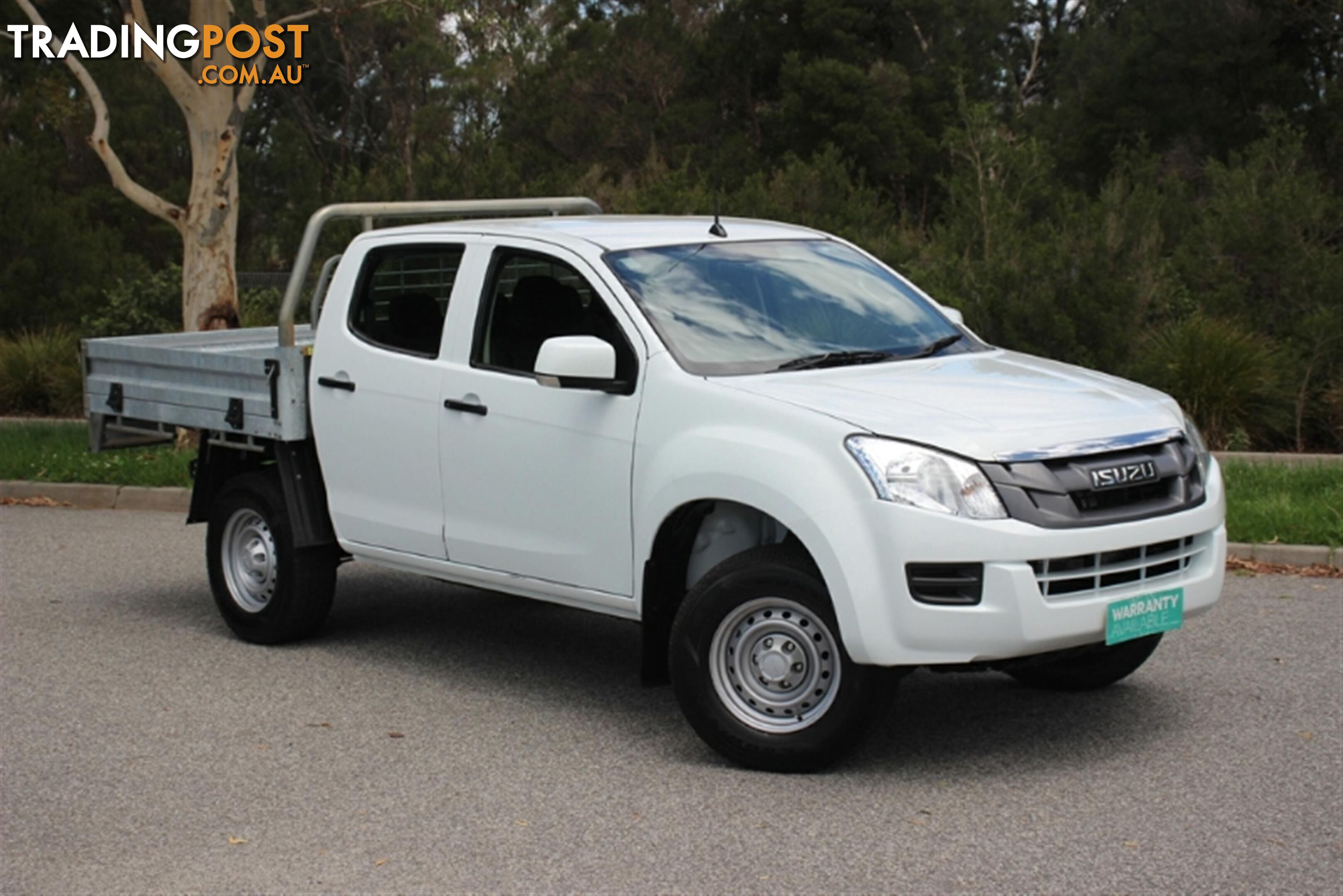 2016 ISUZU D-MAX SX DUAL CAB MY15.5 CAB CHASSIS