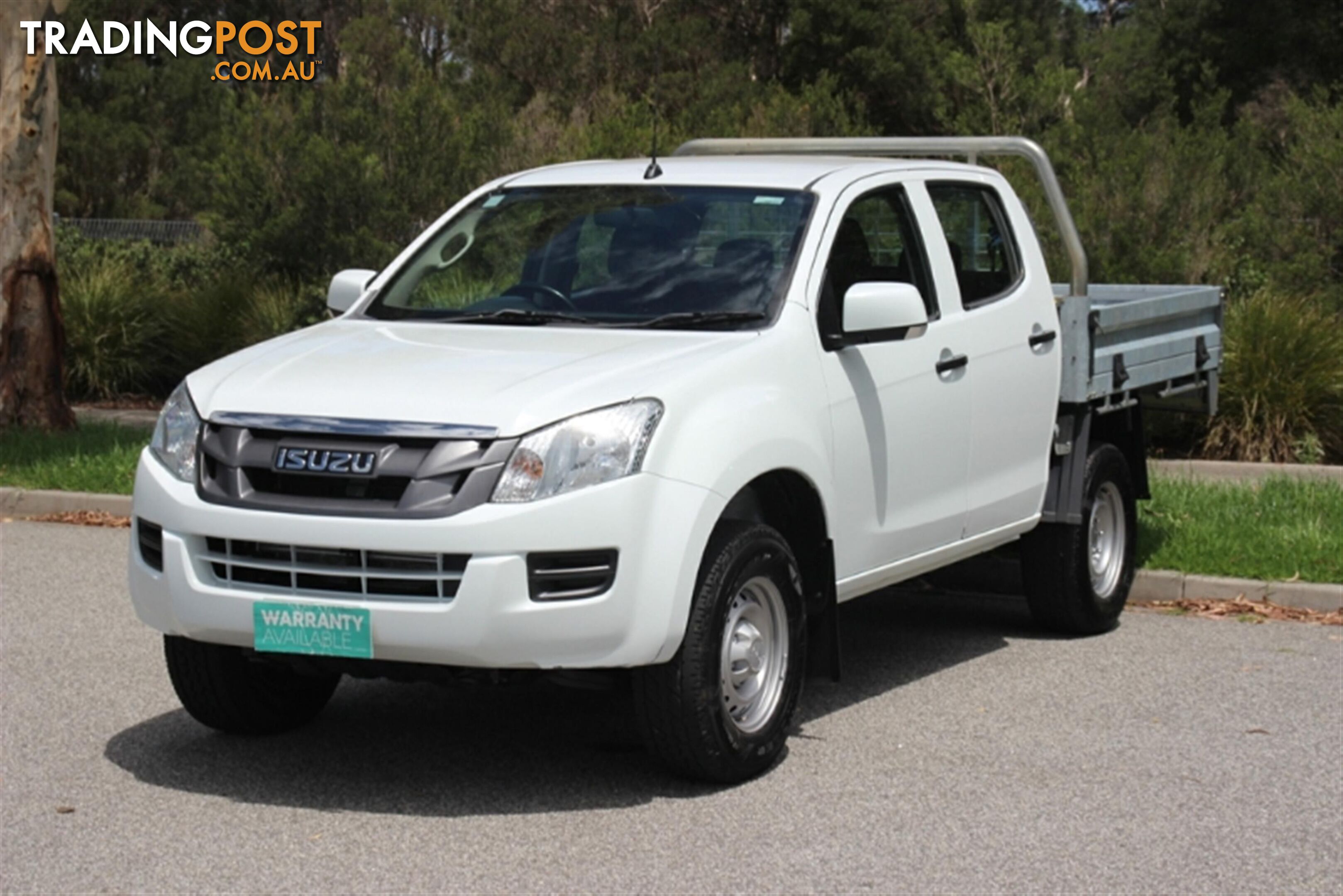 2016 ISUZU D-MAX SX DUAL CAB MY15.5 CAB CHASSIS